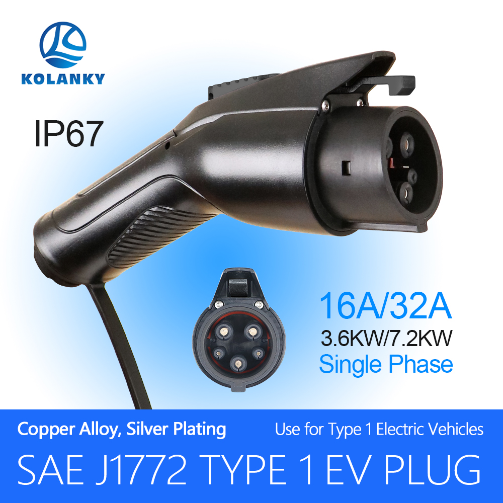 Car Accessories Usa - Kolanky Ev Adapter wtyczki ładowarki typ
