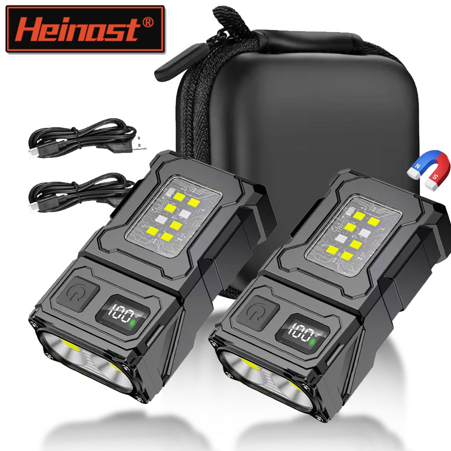 Led Headlight Bulbs - Mini Przenośna Latarka LED COB z