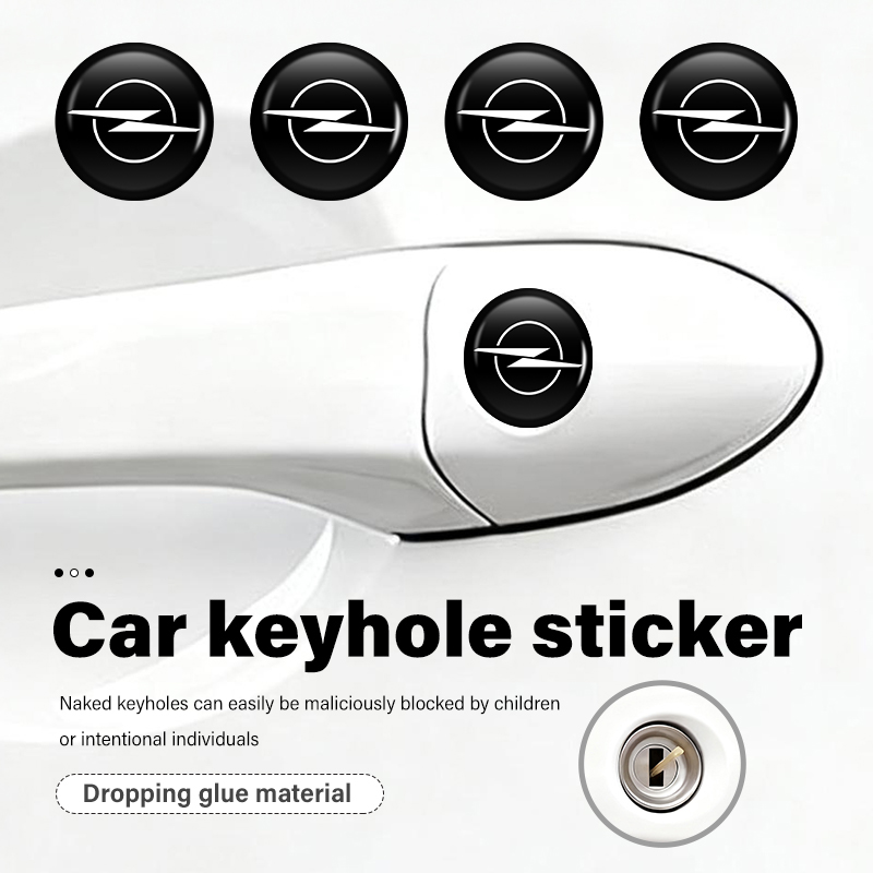 Car Accessories Unique - Emblemat na kluczyk samochodowy Opel 14mm,