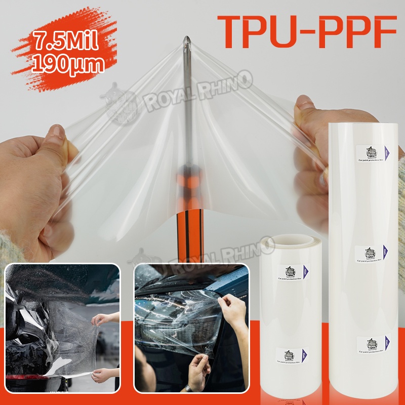 Car Door Handle Protector - Przezroczysta folia ochronna TPU na lakier