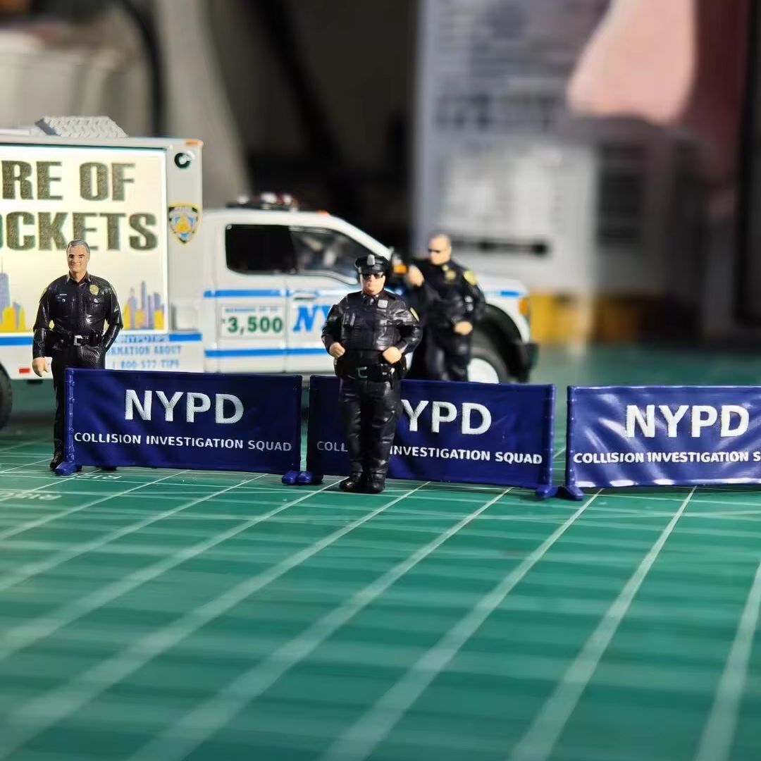Car Accessories York - 1/64 Nowojorska Policja Miejska NYPD 1:64