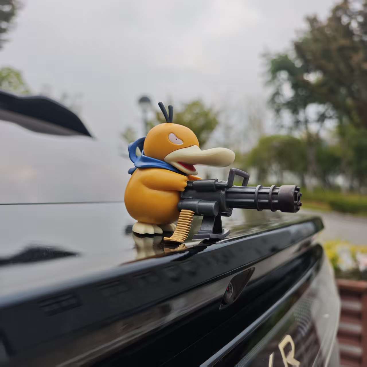 Car Accessories Walmart - Dekoracja na maskę samochodu Pokémon Psyduck,
