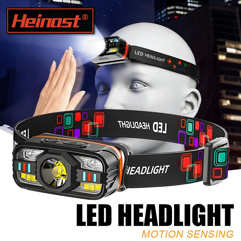 Led Headlight Bulbs - Akumulatorowa latarka czołowa LED z wbudowanym