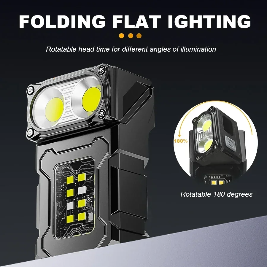 Mini Przenośna Latarka LED COB – Led Headlight Bulbs recenzja i cena