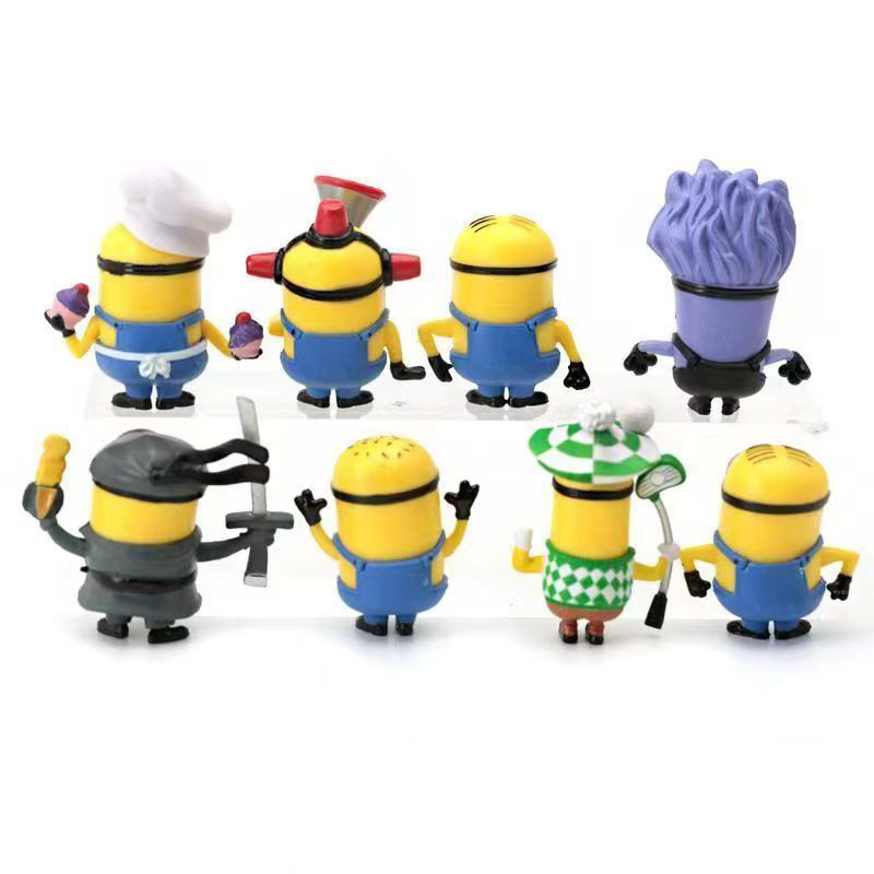 8 szt./1 zestaw 52TOYS Minionk – Car Accessories Walmart recenzja i cena