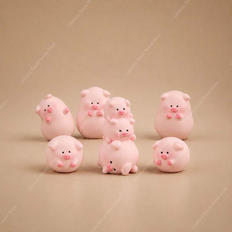 1 szt. Urocza Mini Figurka Świ – Car Accessories Walmart recenzja i cena