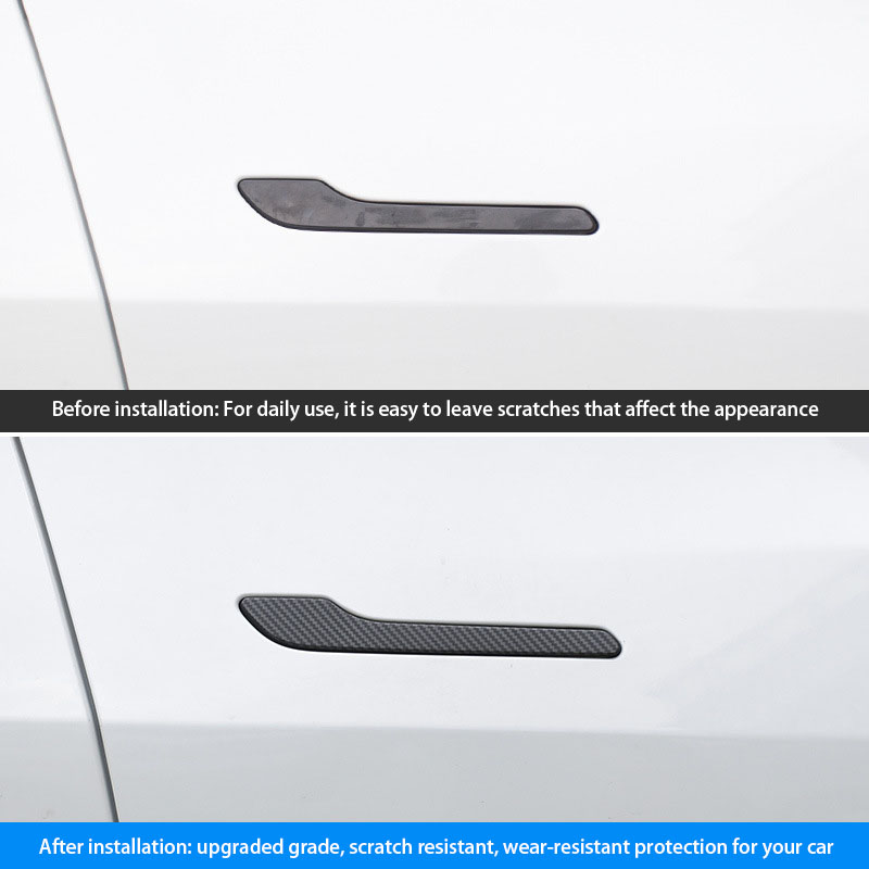 4 SZT. Naklejki Ochronne na Kl – Car Door Handle Protector recenzja i cena