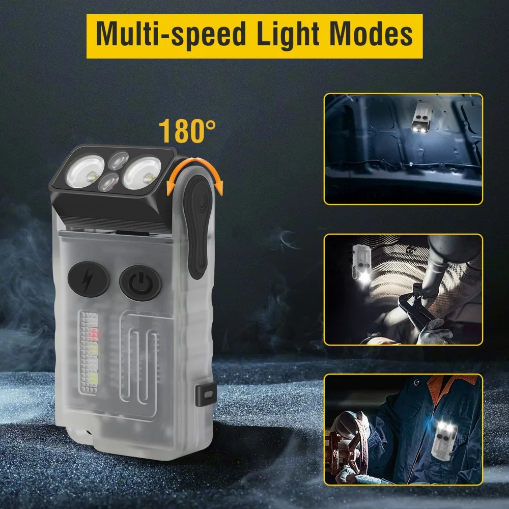 BORUiT V20 Buzzer EDC LED Brel – Led Headlight Bulbs recenzja i cena