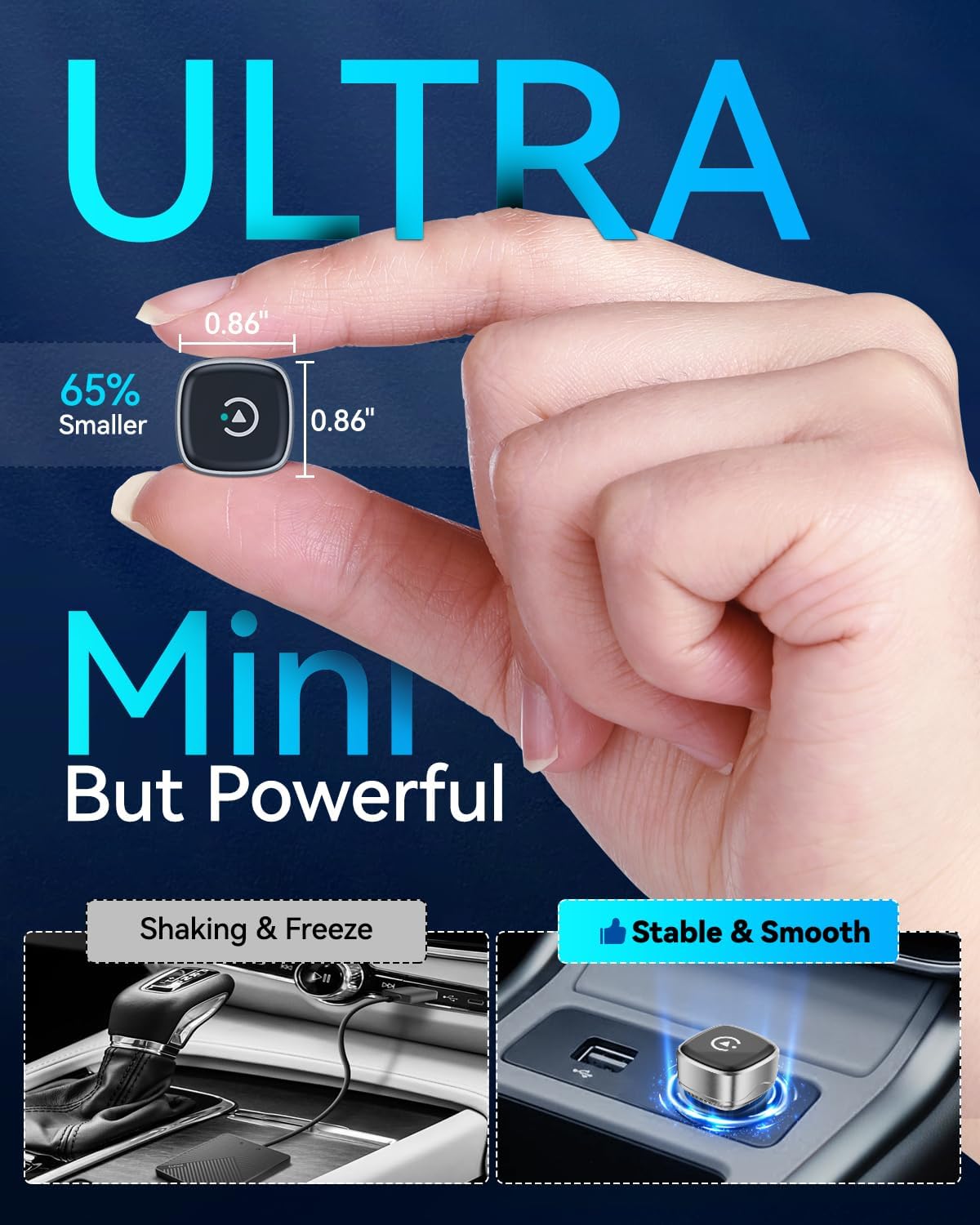 Adapter bezprzewodowy CarPlay  – Car Accessories Usa recenzja i cena