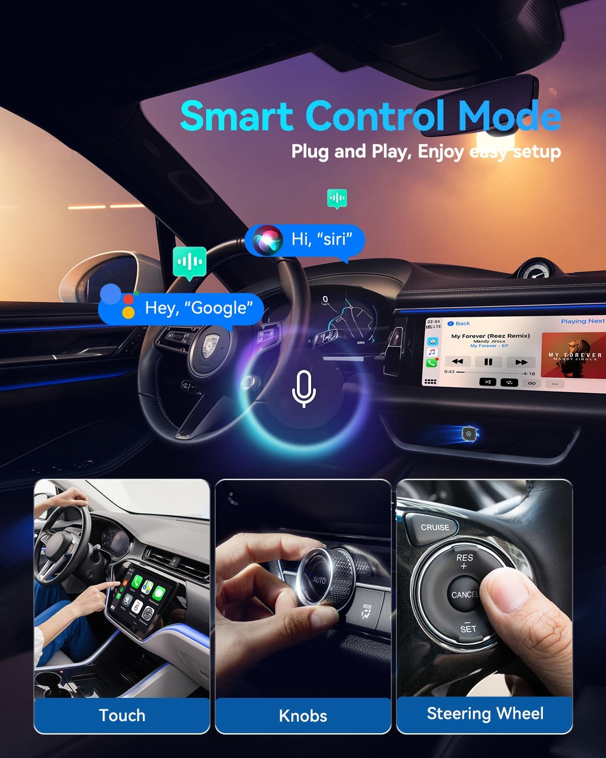 Adapter bezprzewodowy CarPlay  – Car Accessories Usa recenzja i cena