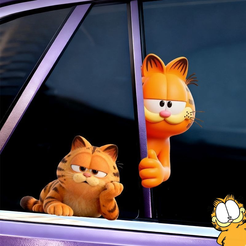 Naklejki Garfield anime kreskó – Car Accessories Quirky recenzja i cena