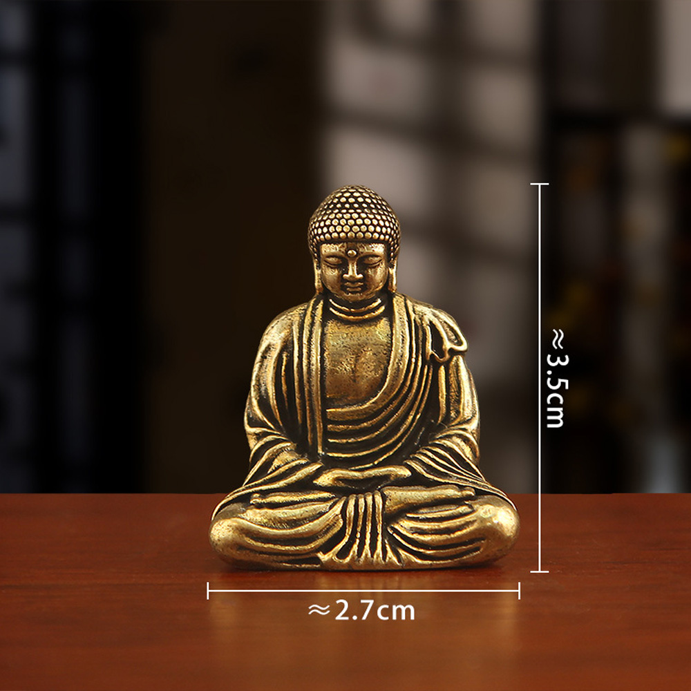 Mini mosiężna statuetka Buddy  – Car Accessories Walmart recenzja i cena